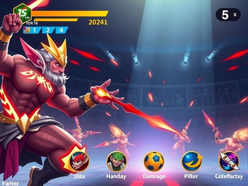 Power Spike character selection screen